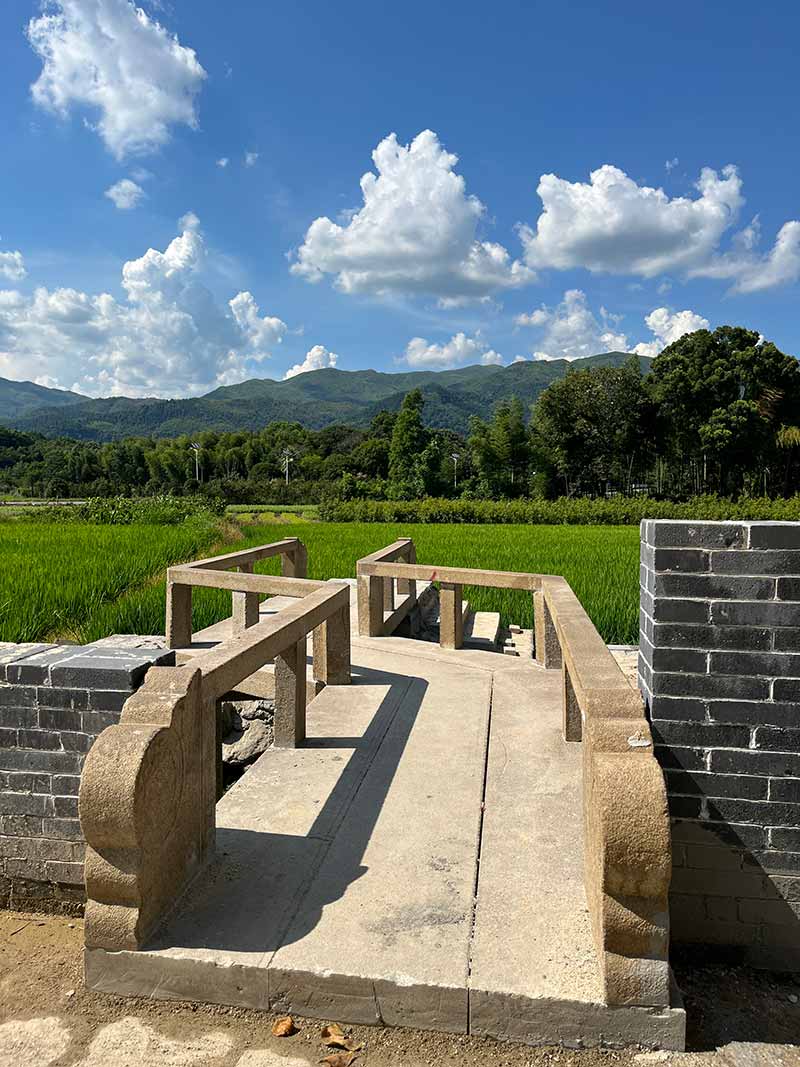 乌海花岗岩仿古石材景区使用案例