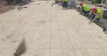 乌海黄金麻荔枝面地铺案例