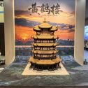 乌海仿古石文创作品-黄鹤楼