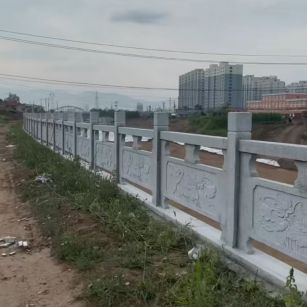 乌海 石材河道栏杆