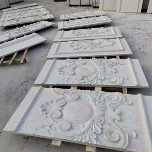 乌海 芝麻白干挂雕花板