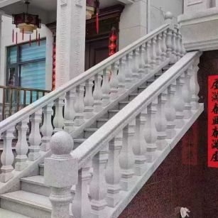 乌海 天然石材 阳台庭院护栏、栏杆