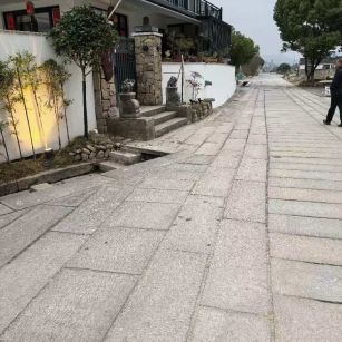 乌海仿古石铺装效果