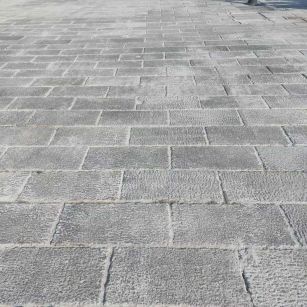 乌海仿古石铺装效果