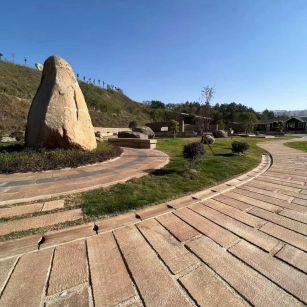 乌海仿古石铺装效果