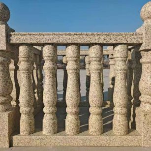 乌海 黄金麻栏杆（扶手，花瓶柱，将军柱）