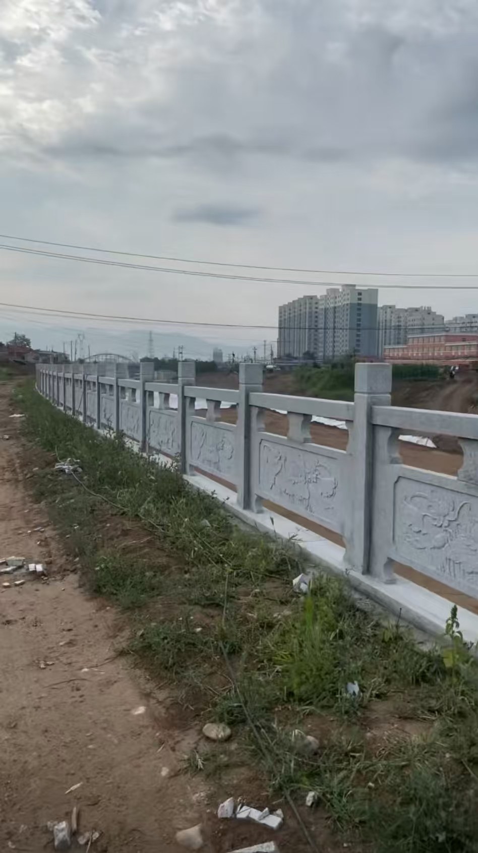 乌海 石材河道栏杆