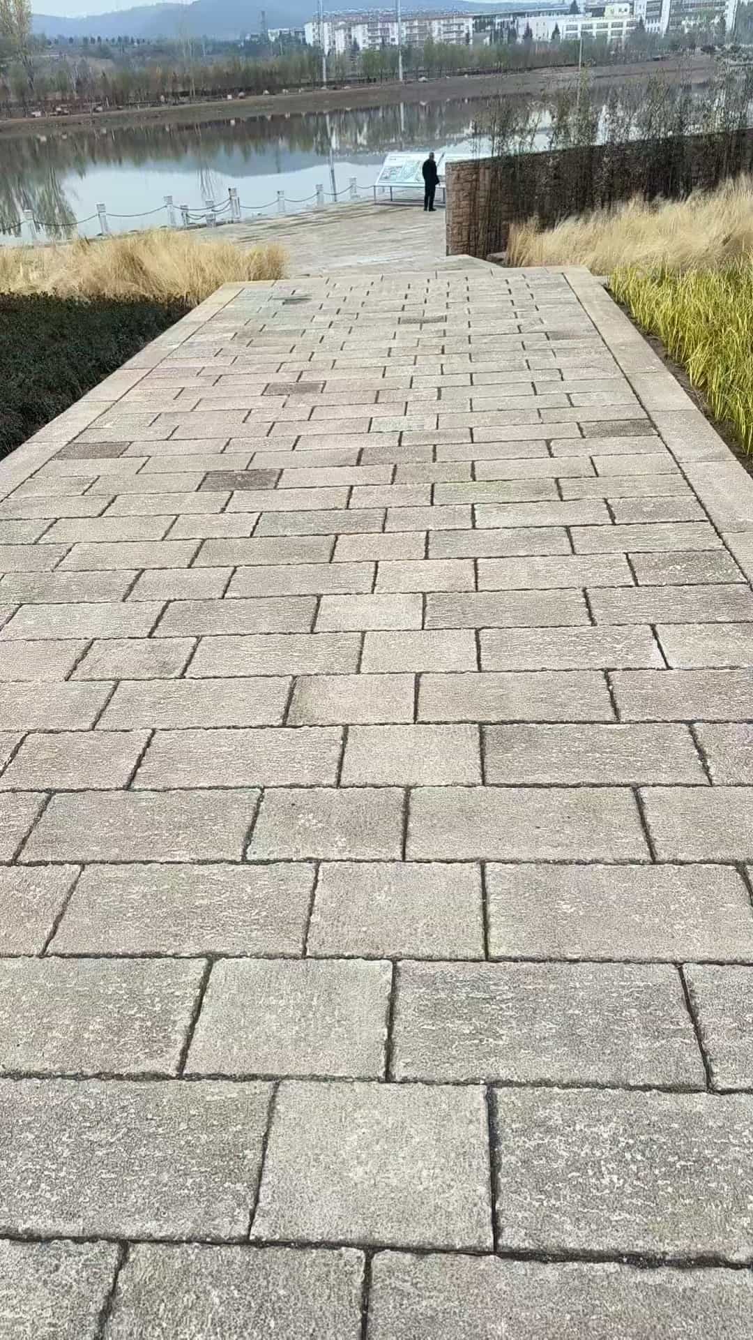 乌海仿古石铺装效果