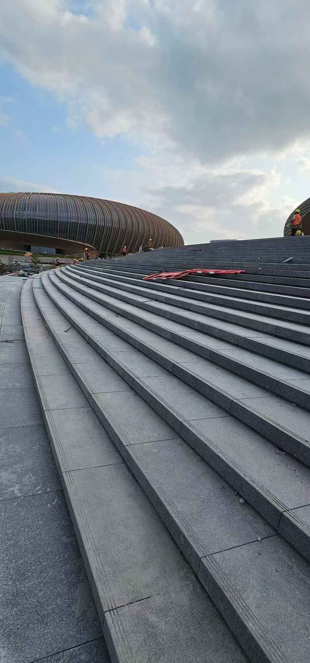 乌海 弧形整石台阶铺装效果图