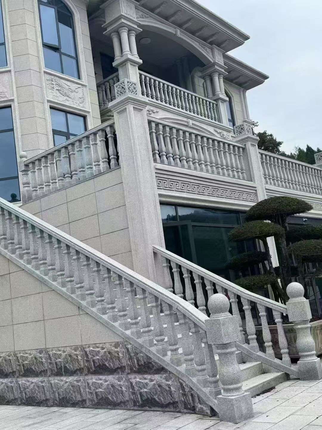 乌海 芝麻白别墅，栏杆