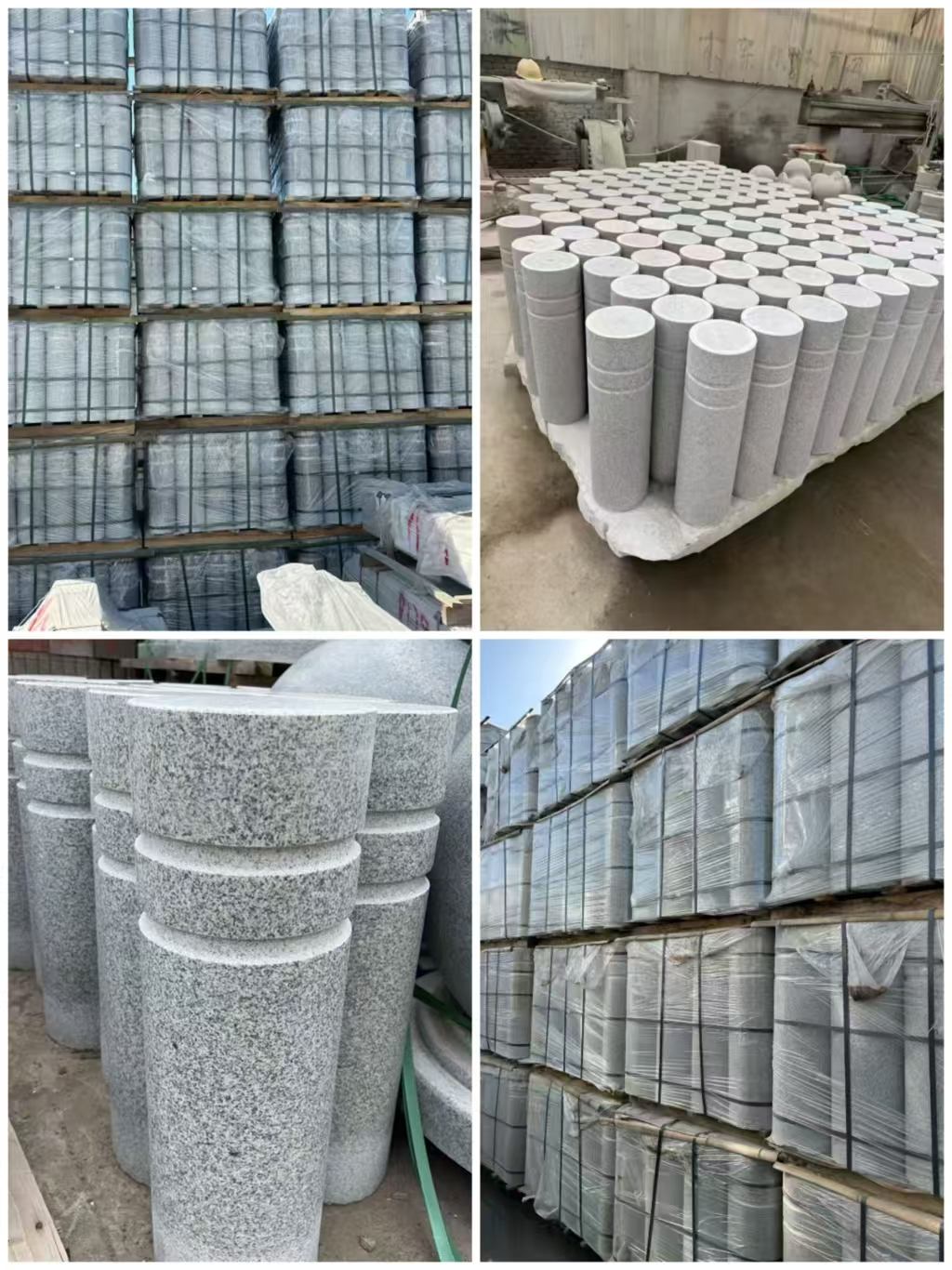 乌海 芝麻白花岗岩挡车柱、隔离柱多少钱